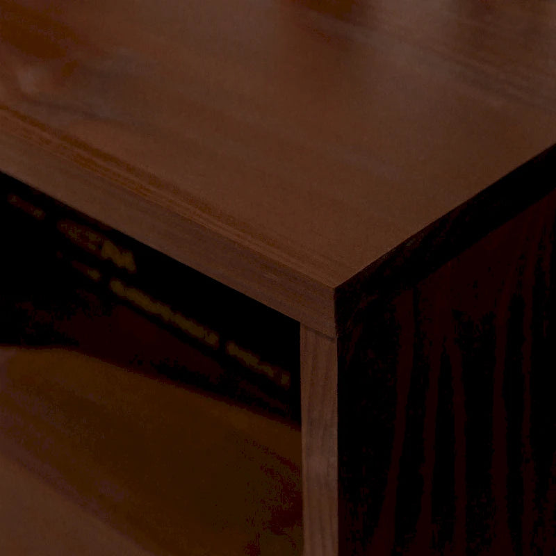Meuble TV 70 pouces en bois massif de style Mid-Century