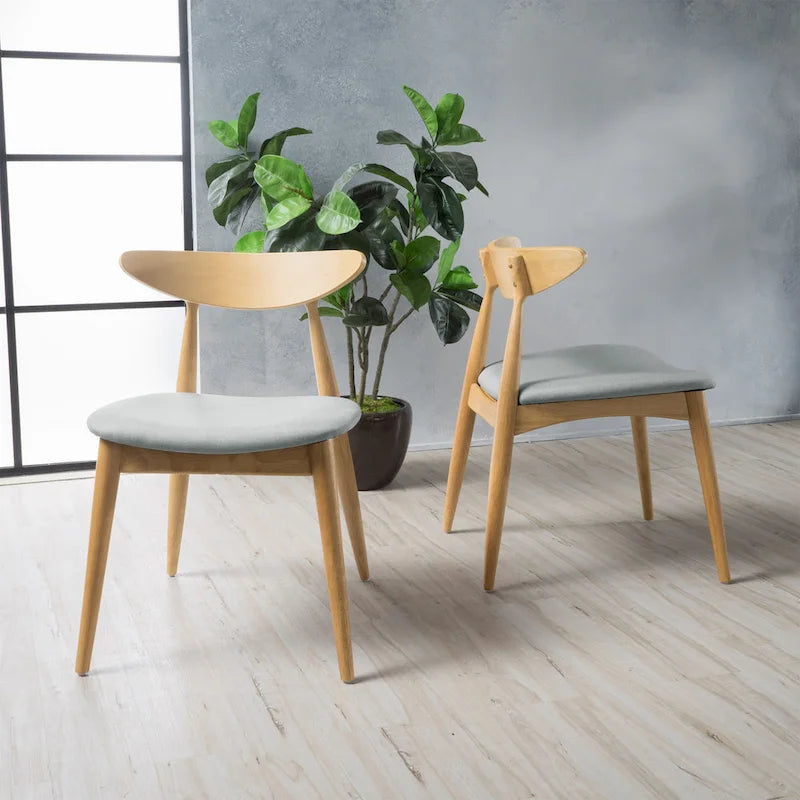 Chaises de salle à manger modernes du milieu du siècle (lot de 2) par - 22.50 L x 19.75 P x 28.75 H