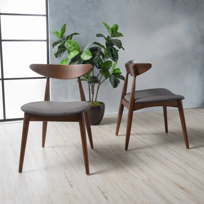 Chaises de salle à manger modernes du milieu du siècle (lot de 2) par - 22.50 L x 19.75 P x 28.75 H