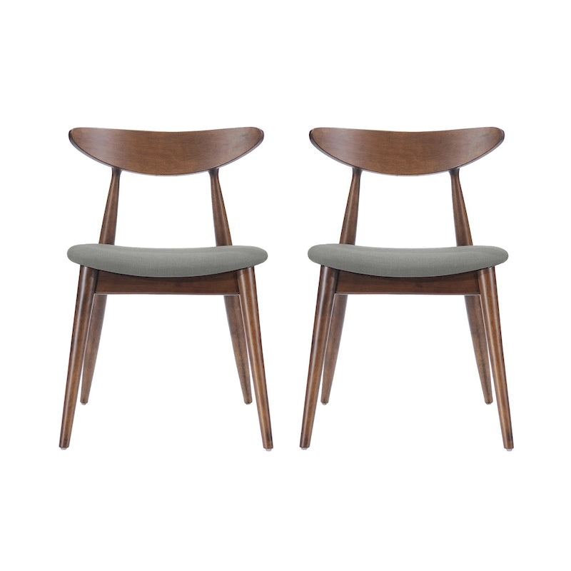 Chaises de salle à manger modernes du milieu du siècle (lot de 2) par - 22.50 L x 19.75 P x 28.75 H