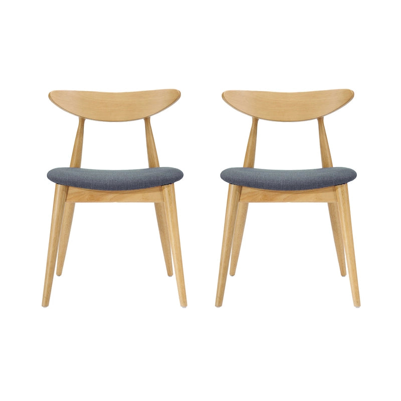 Chaises de salle à manger modernes du milieu du siècle (lot de 2) par - 22.50 L x 19.75 P x 28.75 H