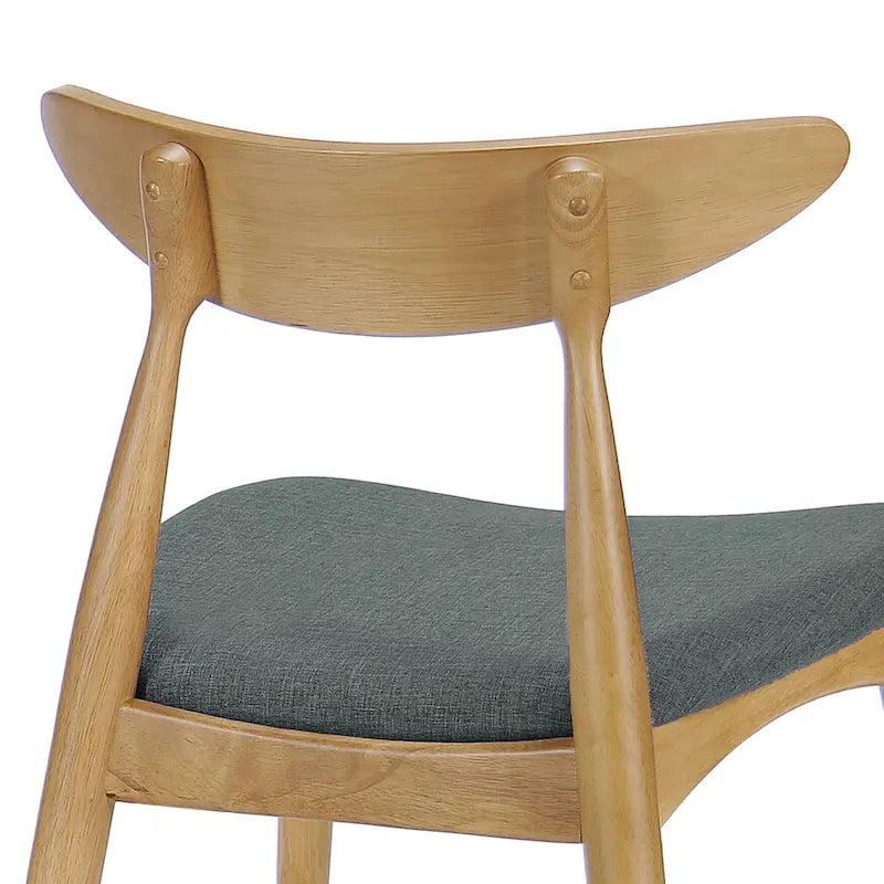 Chaises de salle à manger modernes du milieu du siècle (lot de 2) par - 22.50 L x 19.75 P x 28.75 H