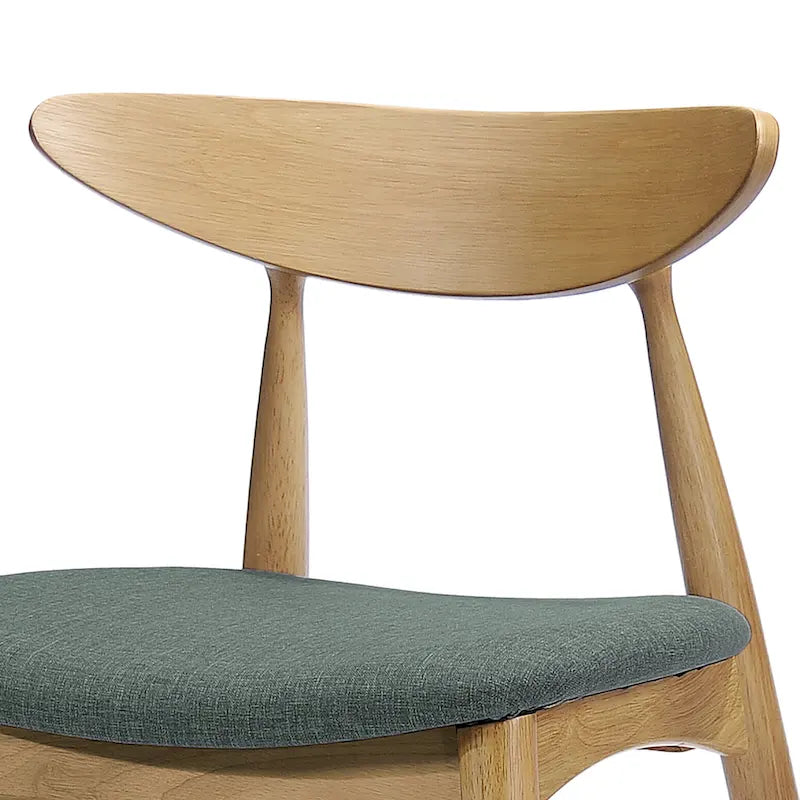 Chaises de salle à manger modernes du milieu du siècle (lot de 2) par - 22.50 L x 19.75 P x 28.75 H
