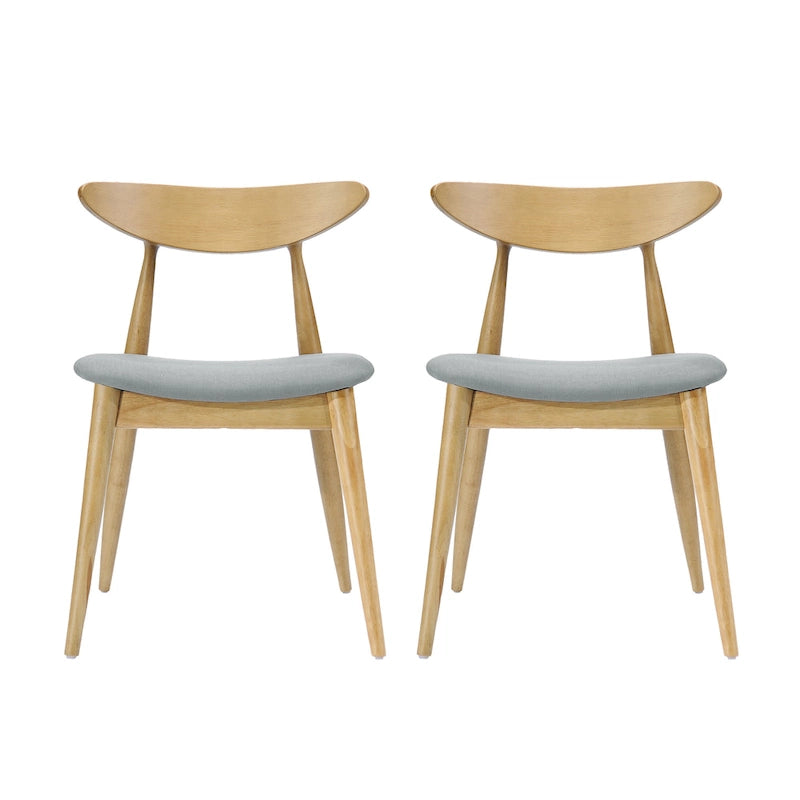 Chaises de salle à manger modernes du milieu du siècle (lot de 2) par - 22.50 L x 19.75 P x 28.75 H