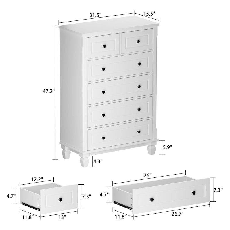 Commode de rangement verticale de 47,2 po pour vêtements