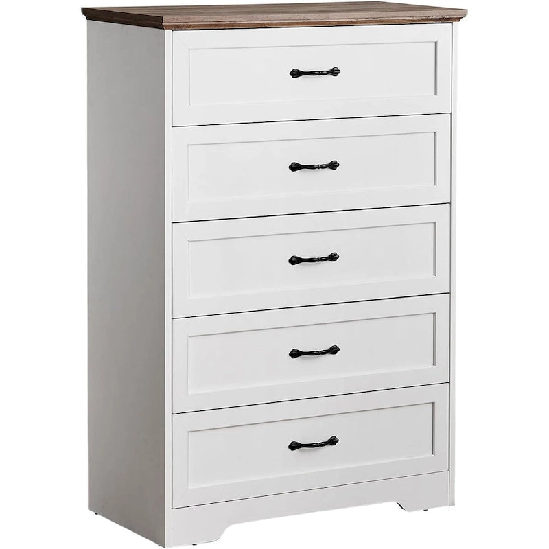 Commode de rangement moderne à 6 tiroirs pour chambre à coucher