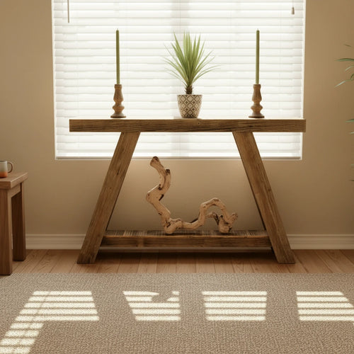 46 Aztec A-Frame Console Table