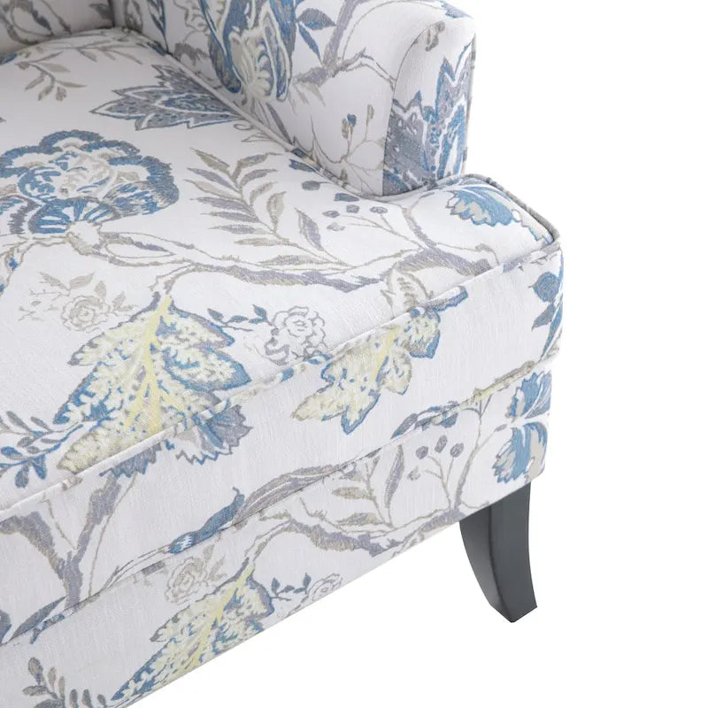Fauteuils d'appoint avec garniture cloutée - lot de 2