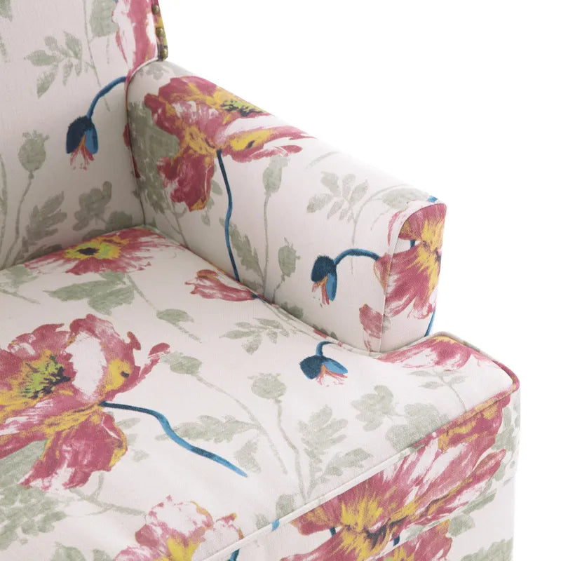 Fauteuils d'appoint avec garniture cloutée - lot de 2
