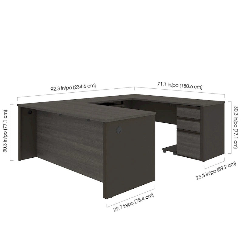 Kit de bureau en U