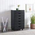 Classeurs de bureau, Classeurs en bois pour bureau à domicile, Classeur latéral, Classeur à tiroirs mobile - Gris
