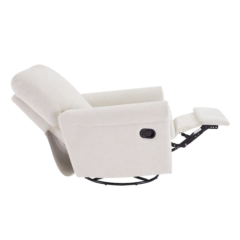 Fauteuil inclinable manuel pivotant à 360 degrés pour salon
