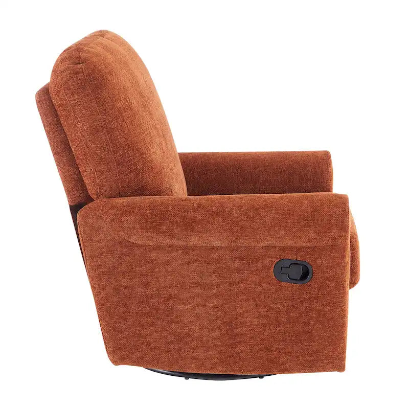 Fauteuil inclinable manuel pivotant à 360 degrés pour salon