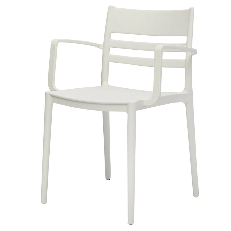 Chaise d'appoint en polypropylène du milieu du siècle, lot de 4